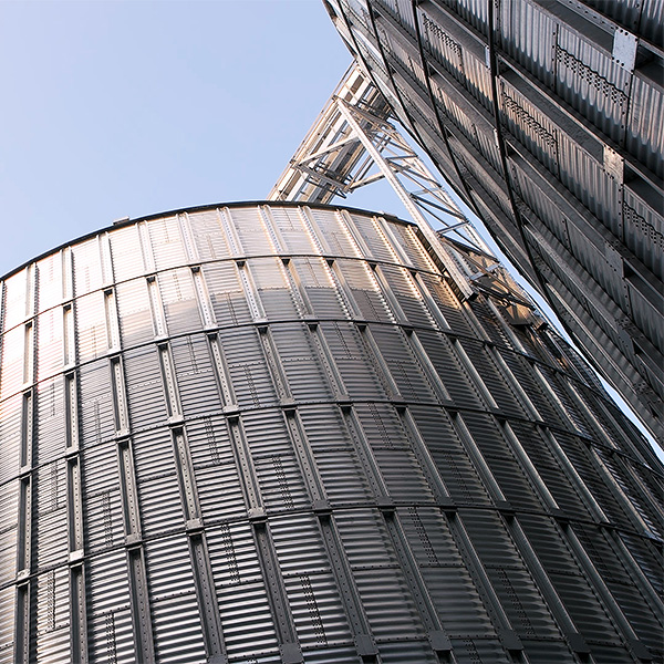 Mitigating storm damage with stronger grain bins