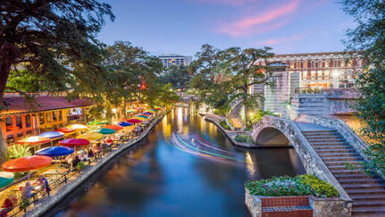 Landscape of San Antonio, Texas