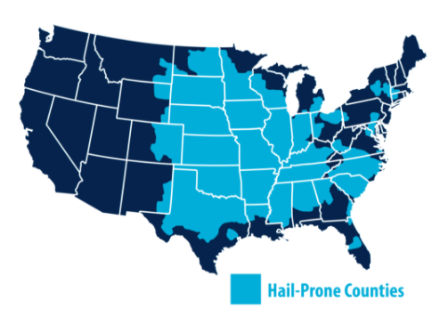 hail map