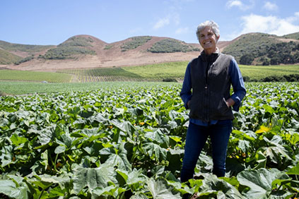 Woman on farm